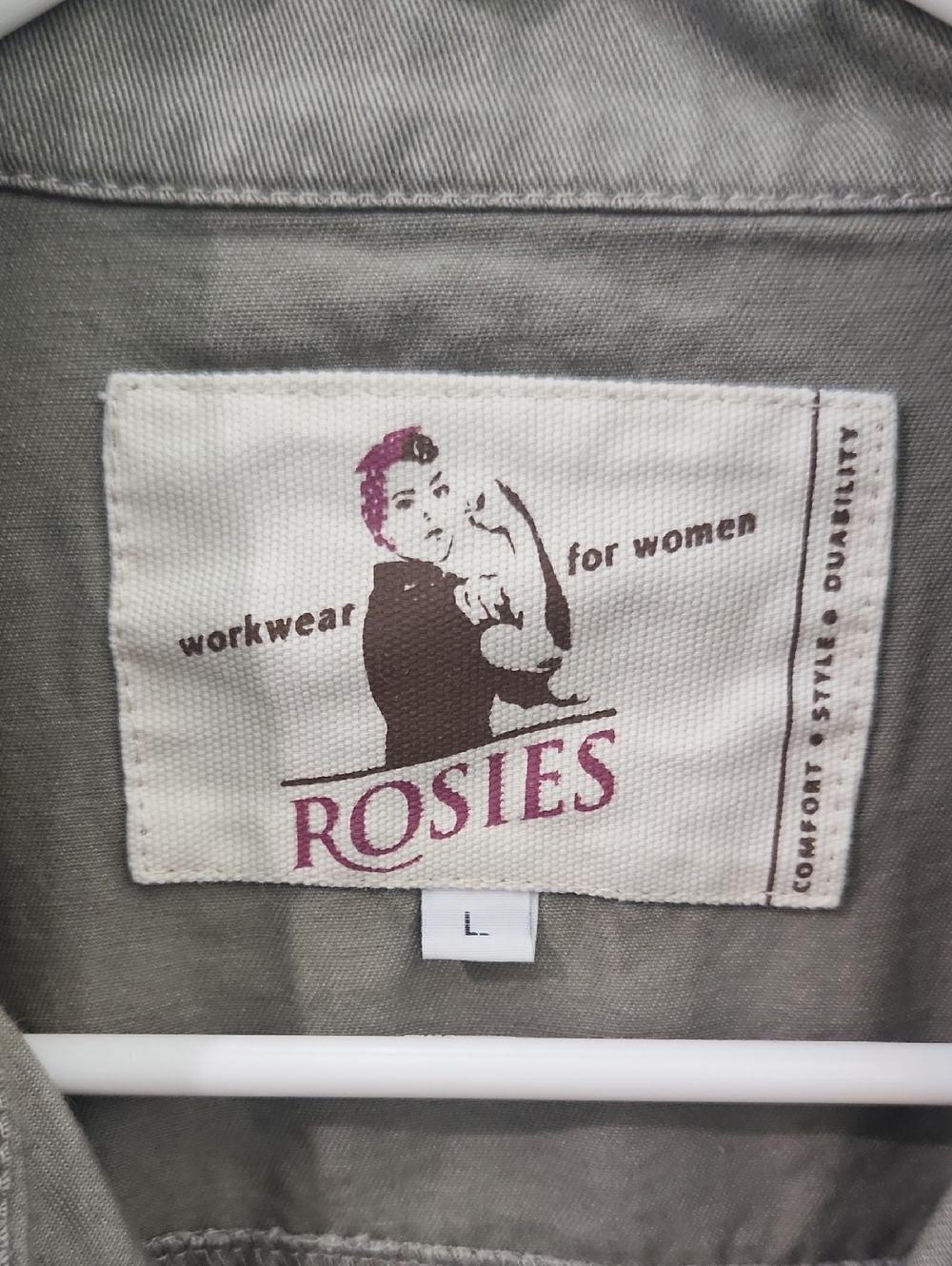 Rosies Workwear Coveralls Size Large - Picture 5 of 16